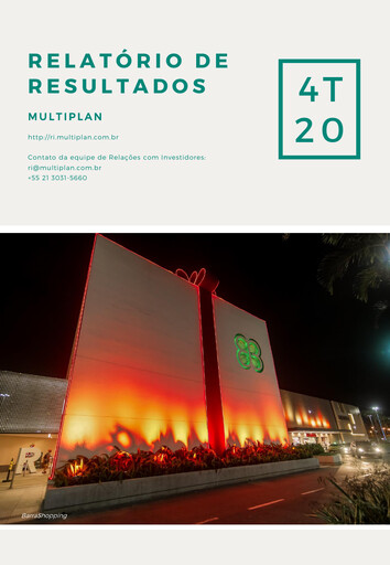 Thumbnail Multiplan Empreendimentos Imobiliários Quarterly Report 2020-q4