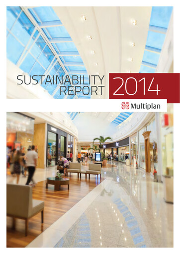 Thumbnail Multiplan Empreendimentos Imobiliários Sustainability Report 2014