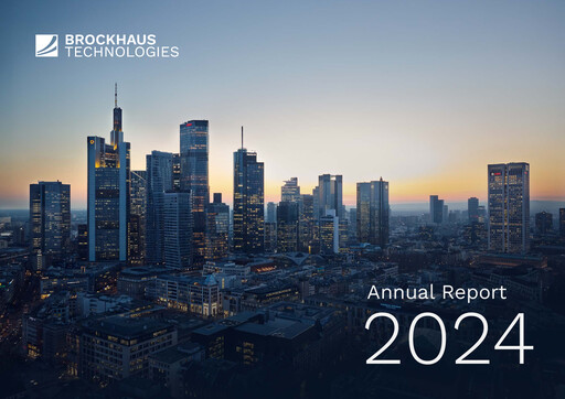 Thumbnail Brockhaus Technologies Annual Report 2024