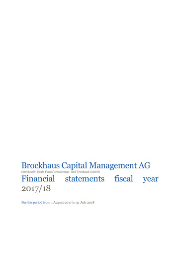 Thumbnail Brockhaus Technologies Financial Statement 2017-2018