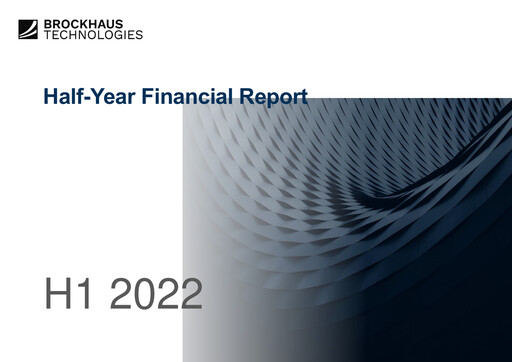 Thumbnail Brockhaus Technologies Half-year Report 2022-h1