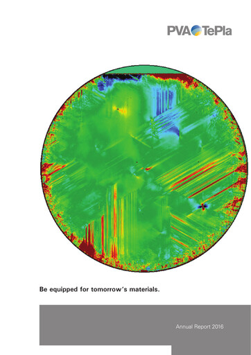 Thumbnail PVA TePla AG Annual Report 2016