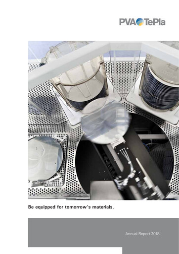 Thumbnail PVA TePla AG Annual Report 2018