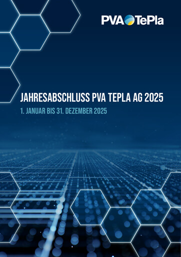 Miniature PVA TePla AG Bilan financier 2025