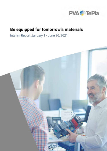 Miniature PVA TePla AG Rapport semestriel 2021-h1