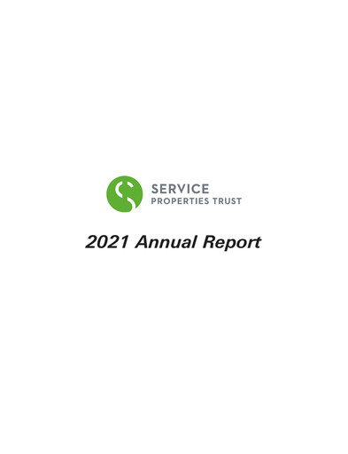 Thumbnail Service Properties Trust Annual Report 2021