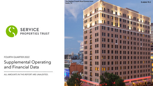 Thumbnail Service Properties Trust Quarterly Report 2022-q4