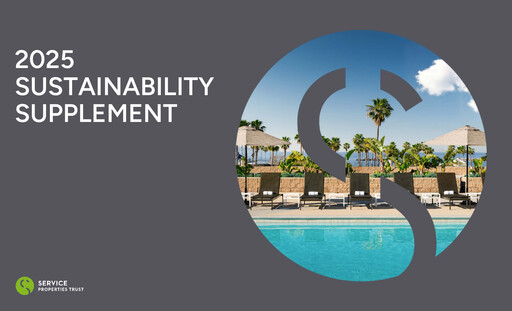 Thumbnail Service Properties Trust Sustainability Report 2025
