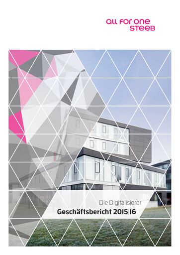 Vorschaubild All for One Group Jahresbericht 2015-2016