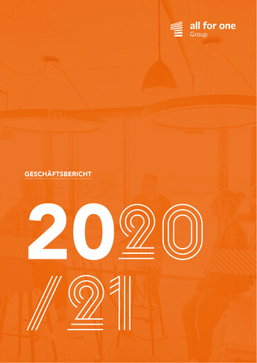 Vorschaubild All for One Group Jahresbericht 2020-2021