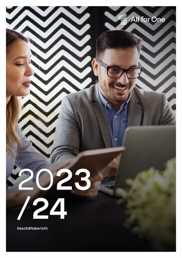Thumbnail All for One Group Annual Report 2023-2024