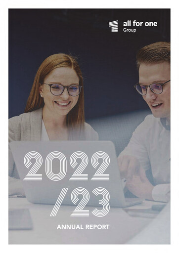 Thumbnail All for One Group Annual Report 2022-2023