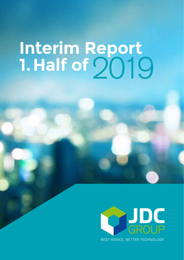 Miniature JDC Group AG Rapport semestriel 2019-h1