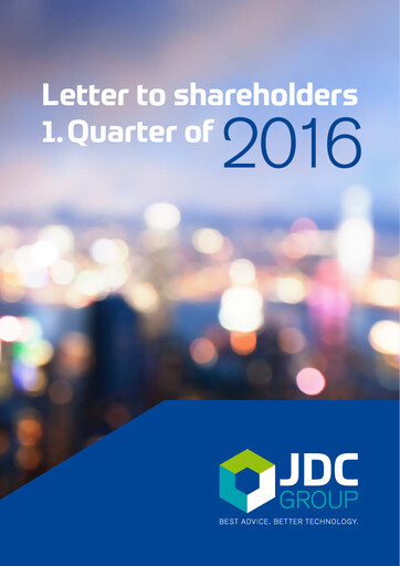 Thumbnail JDC Group AG Quarterly Report 2016-q1