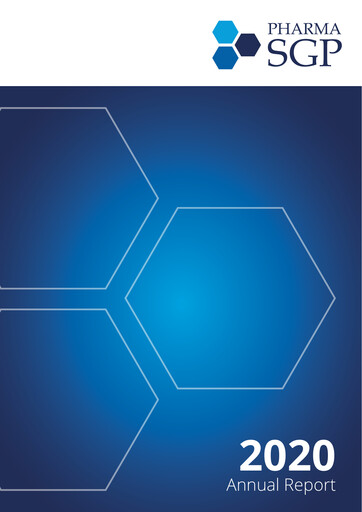 Miniature PharmaSGP Rapport annuel 2020