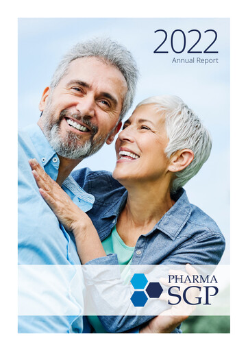 Miniature PharmaSGP Rapport annuel 2022