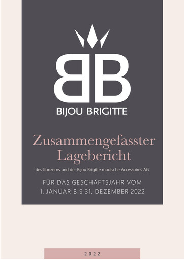Thumbnail Bijou Brigitte Financial Statement 2022