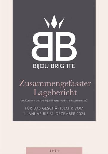 Thumbnail Bijou Brigitte Financial Statement 2024