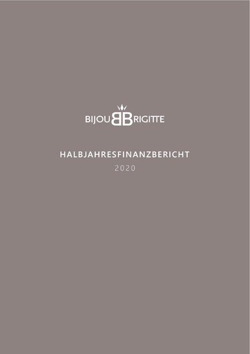 Thumbnail Bijou Brigitte Half-year Report 2020-h1