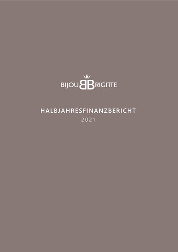 Thumbnail Bijou Brigitte Half-year Report 2021-h1