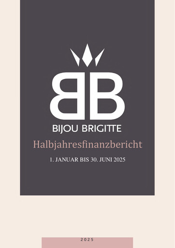 Thumbnail Bijou Brigitte Half-year Report 2025-h1