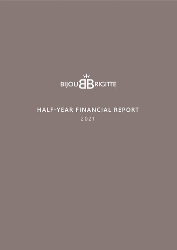 Thumbnail Bijou Brigitte Half-year Report 2021-h1