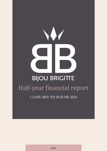 Thumbnail Bijou Brigitte Half-year Report 2024-h1