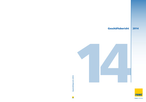 Thumbnail FRIWO Annual Report 2014