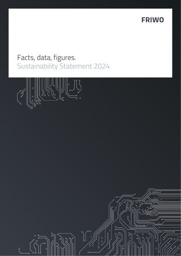 Thumbnail FRIWO Sustainability Report 2024