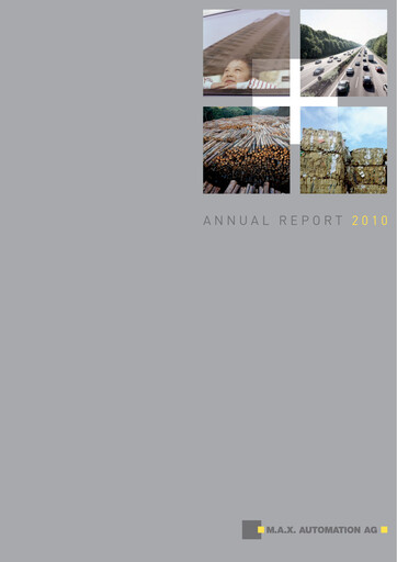 Thumbnail MAX Automation Annual Report 2010