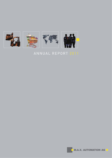Thumbnail MAX Automation Annual Report 2011