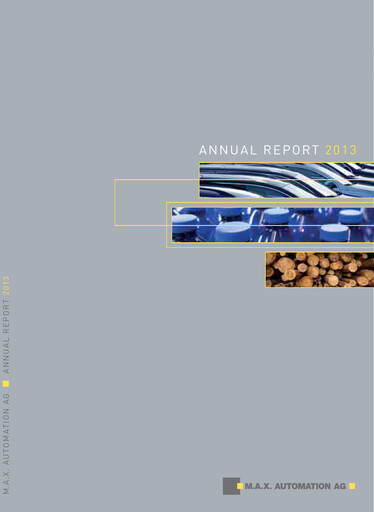 Thumbnail MAX Automation Annual Report 2013