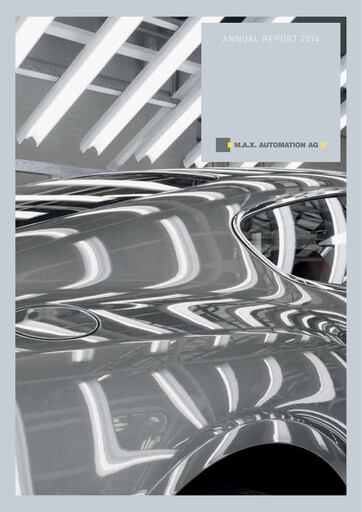 Thumbnail MAX Automation Annual Report 2014