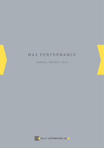 Miniature MAX Automation Rapport annuel 2015