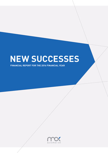 Thumbnail MAX Automation Financial Statement 2016