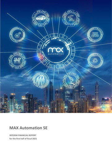 Thumbnail MAX Automation Half-year Report 2021-h1