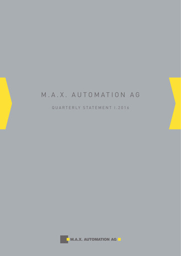 Thumbnail MAX Automation Quarterly Report 2016-q1