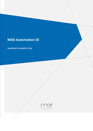 Thumbnail MAX Automation Quarterly Report 2018-q1