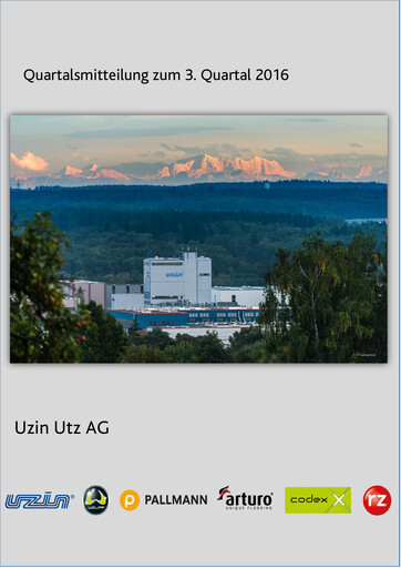 Thumbnail Uzin Utz Quarterly Report 2016-q3