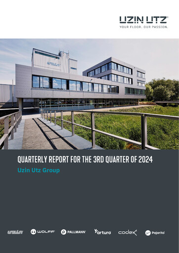 Thumbnail Uzin Utz Quarterly Report 2024-q3