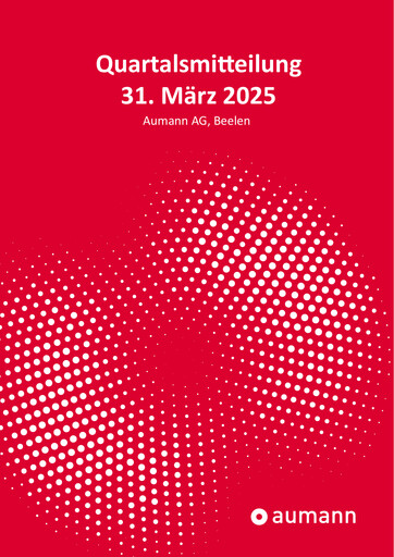 Thumbnail Aumann AG Quarterly Report 2025-q1