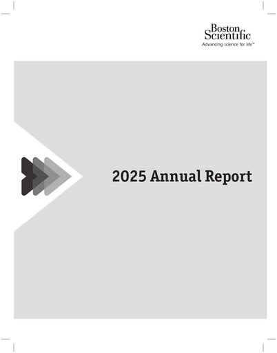 Thumbnail Boston Scientific Annual Report 2025