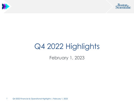 Thumbnail Boston Scientific Quarterly Report 2022-q4