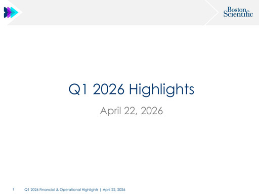 Thumbnail Boston Scientific Quarterly Report 2026-q1