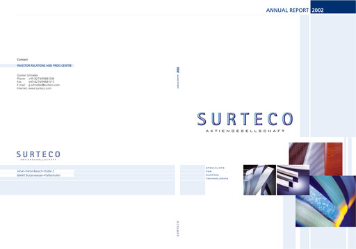 Thumbnail Surteco Group Annual Report 2002