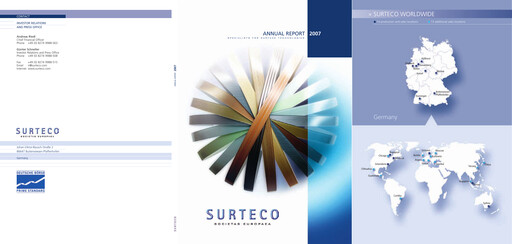 Thumbnail Surteco Group Annual Report 2007