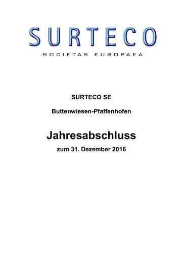 Thumbnail Surteco Group Financial Statement 2016