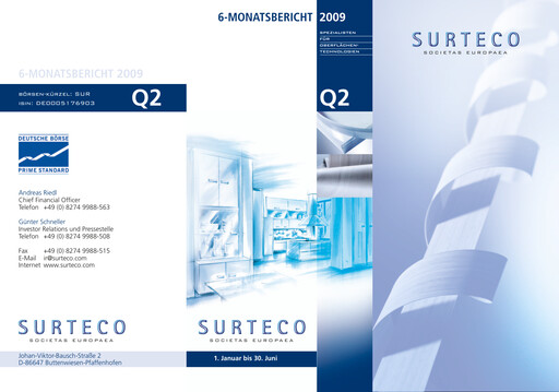 Thumbnail Surteco Group Half-year Report 2009-h1