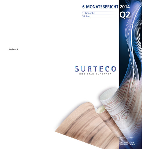 Thumbnail Surteco Group Half-year Report 2014-h1