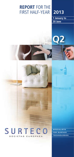 Thumbnail Surteco Group Half-year Report 2013-h1
